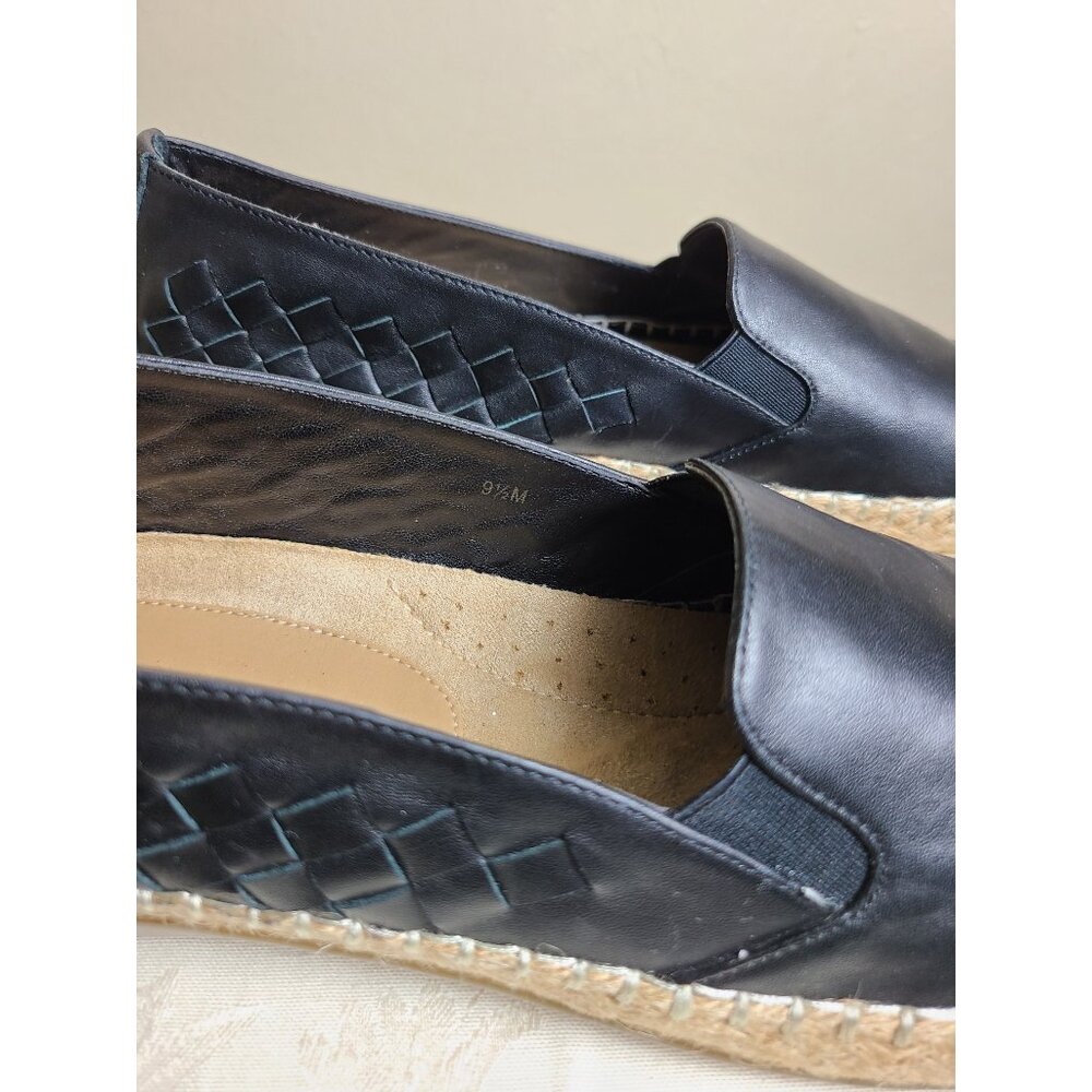 Vaneli Sport Womens Shoes Flats Black Size 9.5 9.5W C018 - Picture 8 of 9